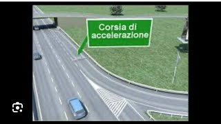 Corsia di accelerazione دخول corsia di decelerazione خروج شرح مبسط للدرس بالنسبة للمبتدئات رخصة 🚗 [upl. by Scarface788]