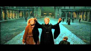 Harry Potter and the Deathly Hallows part 2  Boom and Piertotum Locomotor scene HD [upl. by Anrahs715]