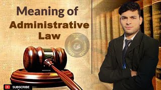 Concept of Administrative law  Administrative law  BBA LLB  MBA  LLB BA [upl. by Morley]