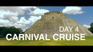 MAYAN RUINS Carnival Cruise Day 4 [upl. by Mallon]