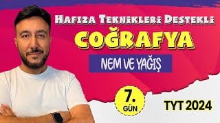 🏆 KAMPPLUS 7 GÜN  Nem ve Yağış  Mehmet Eğit tyt2024 tytcografya [upl. by Hatcher]