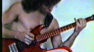 Red Westone Guitar  1984 Bryan Goins [upl. by Howey]