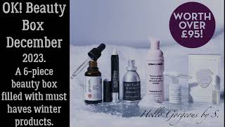 Spoilers OK Beauty Box December 2023 FullReveal [upl. by Shandie]