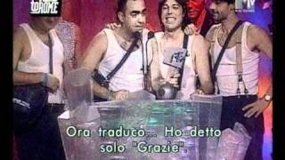 Elio e le Storie Tese premiati agli MTV EMA di Dublino 1999 [upl. by Moulden]