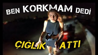 YOLDA KALAN MOTORCU KIZA YARDIM ETTİM [upl. by Nnyleahs]