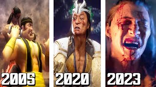 Liu Kang Killing Shang Tsung Comparison 20052023 [upl. by Faden722]