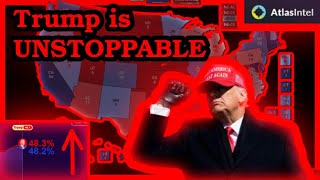 Trump is UNSTOPPABLE According to Atlass New Polls 2024 election prediction [upl. by Onig357]