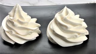 How to Make Perfect Whipped Cream Frosting  Stabilized Easy To Make For Beginners  Easy Icing [upl. by Anirtac175]