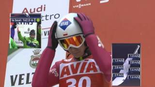 Kamil Stoch  1245m  TitiseeNeustadt 2016  I round [upl. by Dorcus482]