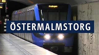 Östermalmstorg Station Stockholms Tunnelbana [upl. by Orwin]