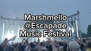 Marshmello  Escapade Music Festival  Ottawa Canada June 25 2023 🇨🇦 [upl. by Linzer521]