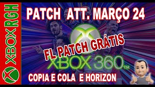 SAIU PATCH ATT PES 2024 XBOX 360 RGH GRÁTIS ABRIL  MARÇO ✔️ BRASILEIRÃO EUROPA LIGA ÁRABE [upl. by Sibel817]