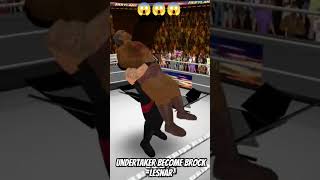 Undertaker Become Brock Lesnar And Hitting German Suplexes To Giant Gonzales wwe shortvideo 1k [upl. by Feliks]