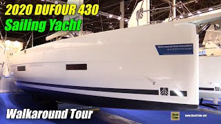 2020 Dufour 430 Sailing Yacht  Walkaround Tour  2020 Boot Dusseldorf [upl. by Nottnerb]