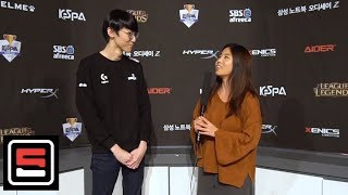 Damwon Gamings Nuguri discusses LCK expectations for his promoted team  ESPN Esports [upl. by Ahtabbat229]