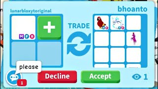 😱😝OMG THEY WERE CONVINCING ME TO ACCEPT THIS TRADE SHOULD I DO IT  TRADED MY FARM EGGadoptme [upl. by Thrasher]