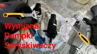 Audi A4A5Q5 B8  Wymiana pompki spryskiwaczaReplacing the washer pump DIY [upl. by Long]