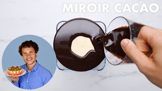 RECETTE DU GLAÇAGE MIROIR CACAO  CAP pâtisserie [upl. by Nahte]