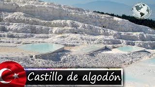 Pamukkale Castillo de Algodón  Hierapolis Turkey Turquía 2014 [upl. by Rheba]