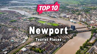 Newport Wales UK  Driving Tour 4K [upl. by Orson]