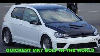 Quickest MK7 Golf R In The World  14 Mile 948  145mph [upl. by Jacie]