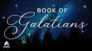 Fall Asleep Listening to Galatians  Calming Audio Scripture Dark Screen [upl. by Anitsyrhc]