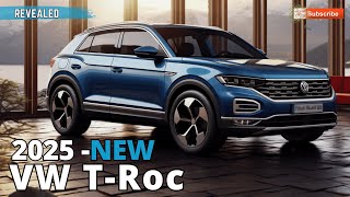 2025 FIRST LOOK Volkswagen TRoc New Generation review Interior amp Exterior Details [upl. by Lourdes]