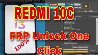 redmi 10c frp unlock tool 100 [upl. by Tabbatha]