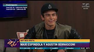 Maxi Espindola amp Agus Bernasconi en Con Amigos Así  Entrevista completa [upl. by Favata]