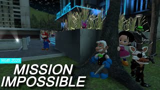 SMG4 Wotfi reacts Mission Impossible [upl. by Kerge]