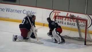 Sergei Bobrovsky Goaltender Instruction Unmasked 9182013 [upl. by Koressa]