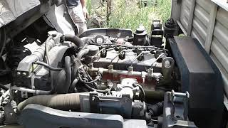 2014 FOTON AUMARK 28DT ENGINE TEST NMW07134 [upl. by Means]