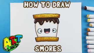 How to Draw SMORES [upl. by Selwyn200]