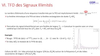 TFTD TFD et Fenêtrage  3 Transformée de Fourier à Temps Discret Transformée de Fourier Discrète [upl. by Currier]