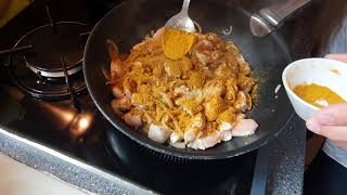 POULET AU CURRY ET LAIT DE COCO [upl. by Ley]