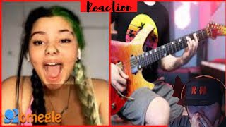 Recent Reacts  Guitarist BLOWS MINDS on OMEGLE Reaction The Dooo [upl. by Llenej862]