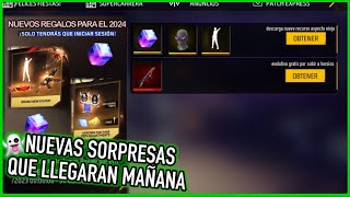 Estos Son Los Nuevos Regalitos Que Llegaran Mañana x Año Nuevo a Free Fire Latam 👻  JORGEPLAYED [upl. by Benoit909]