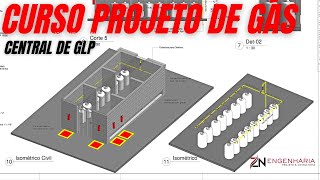 Curso Projeto de gás Central de GLP [upl. by Nosydam298]