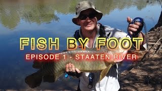 FISH BY FOOT  EP1 Staaten River [upl. by Kala]