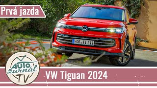 Nový Volkswagen Tiguan 15 eTSI a 15 TSI eHybrid 2024 Prvé jazdné dojmy [upl. by Guthry578]