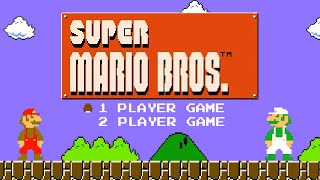 Super Mario Bros  Full Game Walkthrough NES [upl. by Lashar]