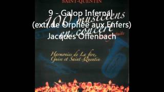 Orchestre dHarmonie de SaintQuentin 02 9  Galop Infernal extrde Orphée aux Enfers 200108 [upl. by Elish]