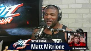 Rampage Jackson to Matt Mitrione Expletive You [upl. by Caryn224]