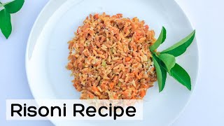 Risoni Recipe  Easy and Healthy Recipe [upl. by James]