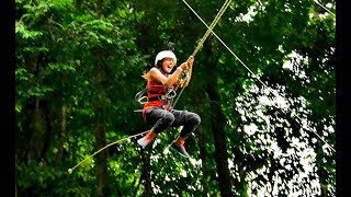 Extrem Tarzan Swing in Jaco Beach Costa Rica [upl. by Norat]