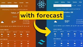 Creating a Weather App Open Weather API  HTML CSS JavaScript PHP amp MySQL Project Walkthrough [upl. by Toby476]