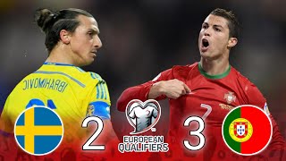 Hattrick Ronaldo  Portugal 32 Sweden💥world cup qualifiers  Extended Highlights amp Goals 1080P 💥 [upl. by Gwynne235]