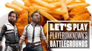 Lets Play PUBG gameplay with Ian and Johnny  CHICKEN AND CHIPS AND JET LAG [upl. by Normand]