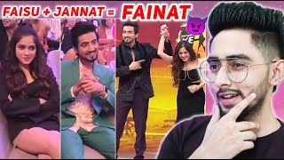 Fainat Latest Moments Reaction  mr faisu and jannat zubair kkk12 [upl. by Elsey]