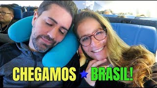 ★ CHEGAMOS BRASIL VIAGEM PASSEIO e TOUR PELO SUPERMERCADO E MUITO MAIS  GRINGA BRASILEIRA [upl. by Fiertz828]